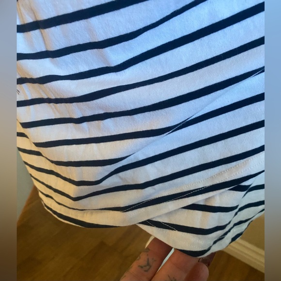 BTFBM Large Stretchy Striped Summer Dress - Picture 3 of 4